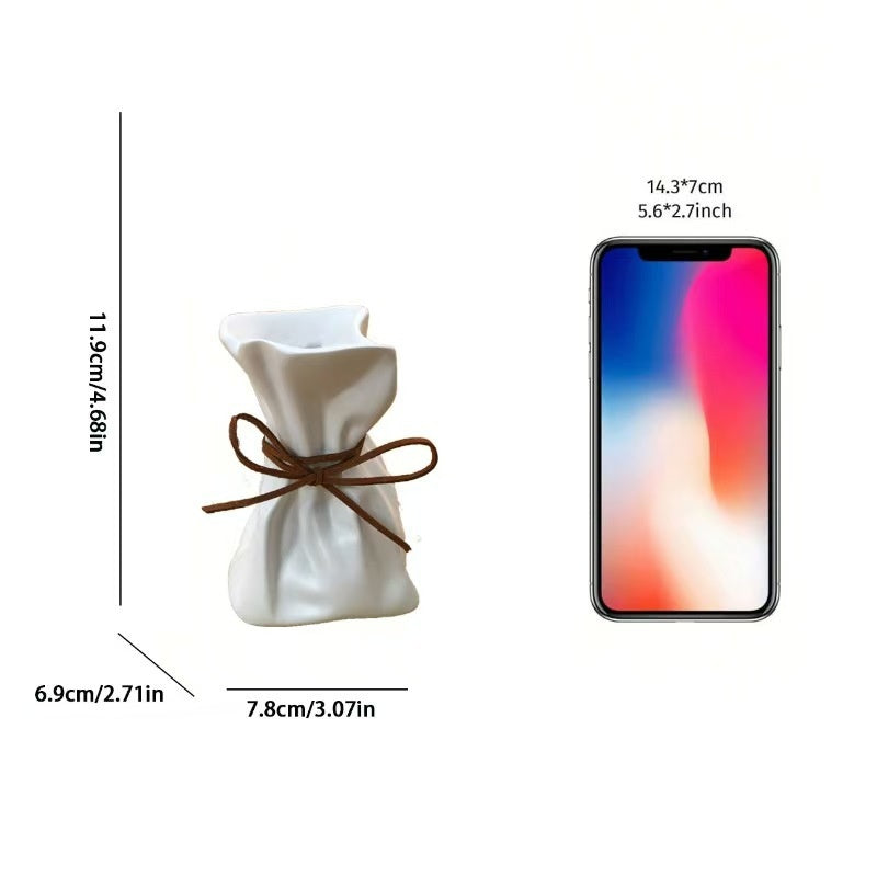 Elegant Resin Vase – Decorative Flower Arrangement for Living & Dining Spaces