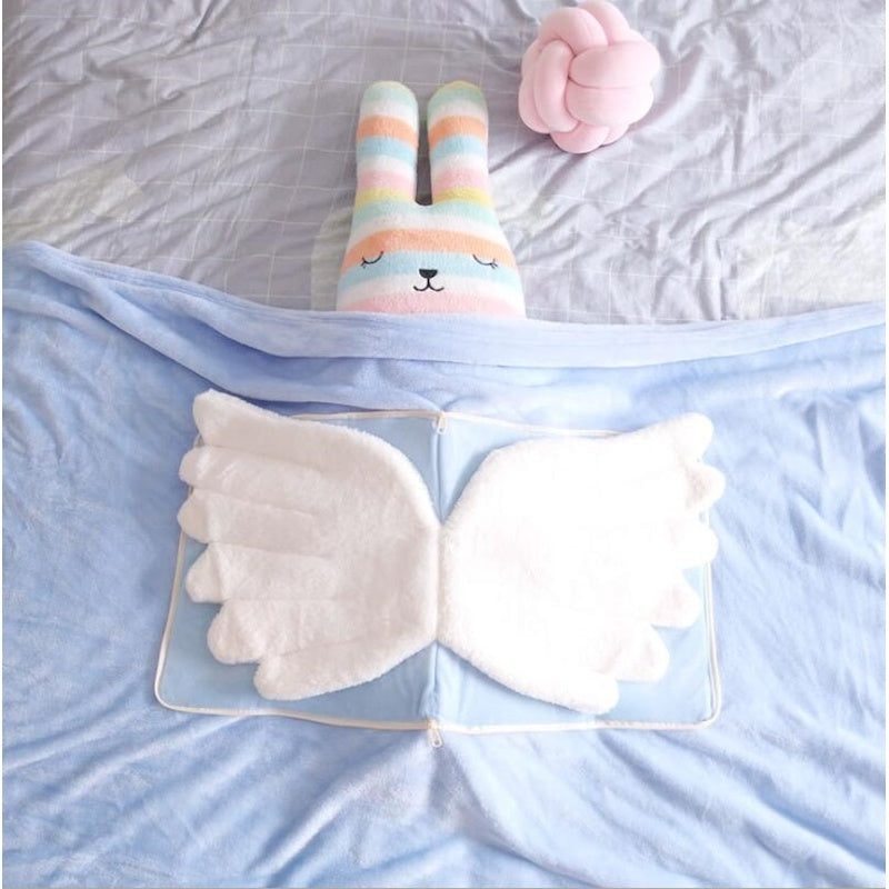 Cartoon Plush Napping Pillow Blanket – 2-in-1 Cozy Throw & Cuddle Cushion