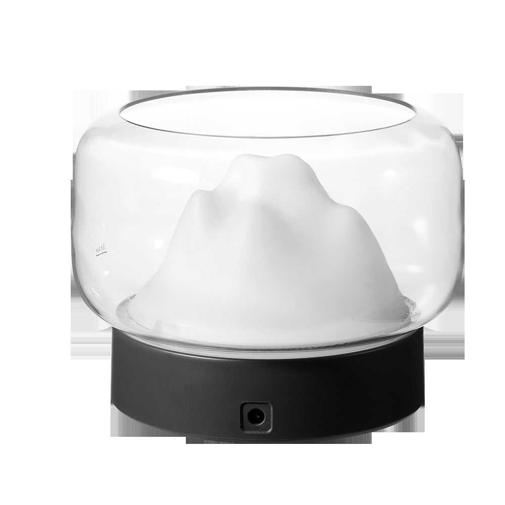 Rainbow Mountain Night Light Aroma Diffuser – 400ML Essential Oil Humidifier for Home & Gifts