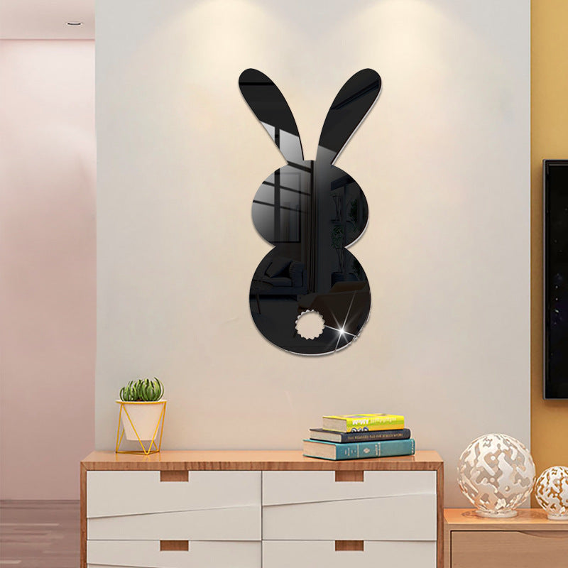 Love Mirror Wall Decals – Acrylic Heart Wall Stickers for Home Decor