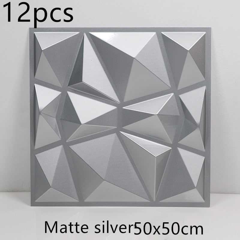 3D Textured Wall Panels – Flame Retardant Waterproof PVC (S150 Model)