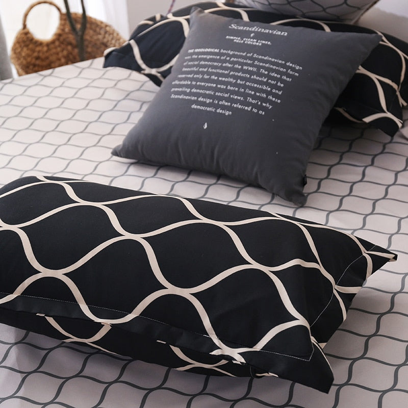 Black Marble Bedding Set – Super Soft Duvet Covers for a Luxe Sleep Vibe