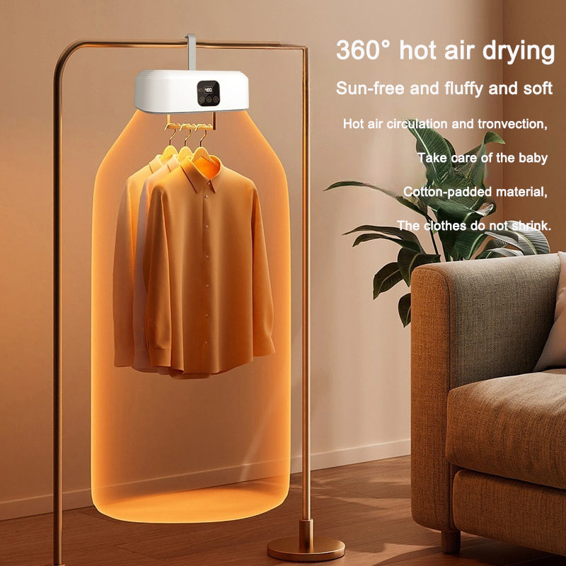 Portable Folding Clothes Dryer – Fast Drying & Disinfection for Home and Baby Clothes
