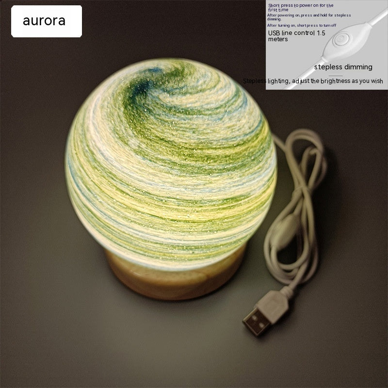 Lantern Sunset Projection Lamp – USB Powered Rainbow Atmosphere Light