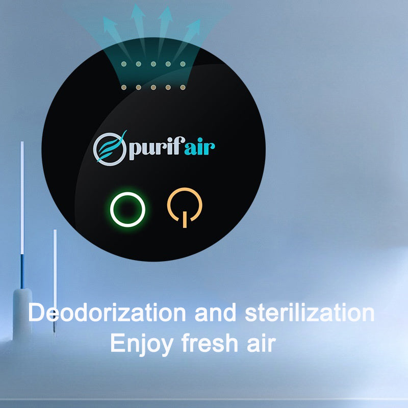 Compact USB Air Purifier – Ozone Deodorizer for Fresh, Clean Household Air