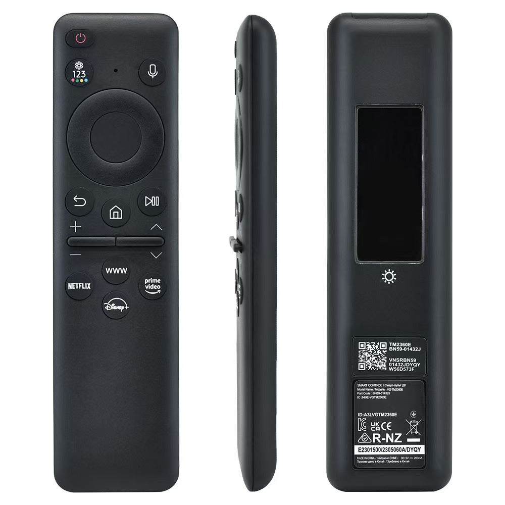 Samsung Solar Bluetooth Voice TV Remote Control – Premium Upgraded