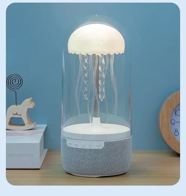 Jellyfish Bluetooth Speaker Lamp – Colorful Lights & HiFi Sound