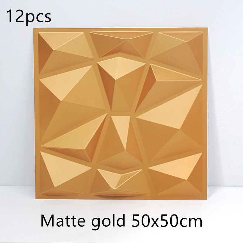 3D Textured Wall Panels – Flame Retardant Waterproof PVC (S150 Model)