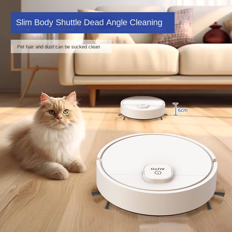 Mini Robotic Vacuum Cleaner with Mopping – Smart Home Auto Sweeper