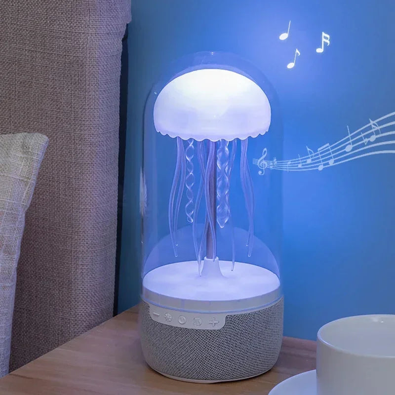 Jellyfish Bluetooth Speaker Lamp – Colorful Lights & HiFi Sound