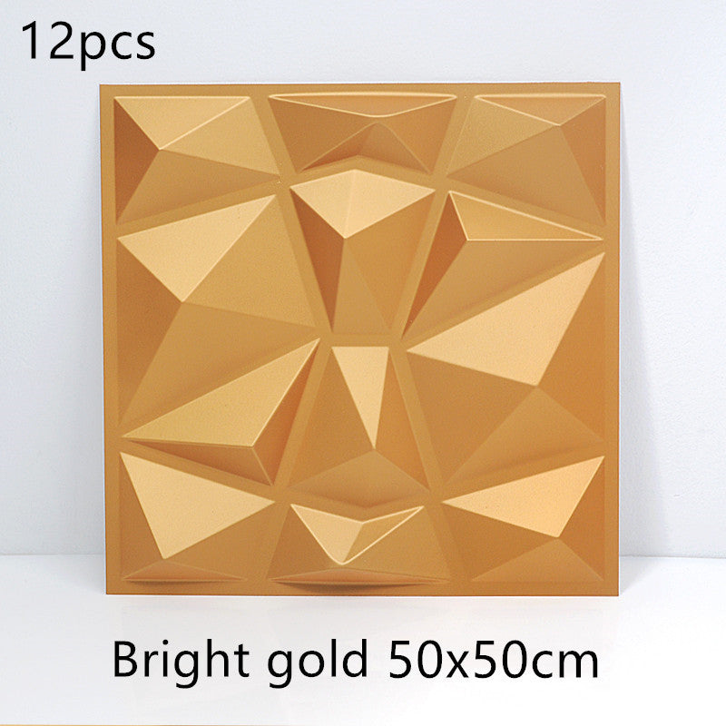 3D Textured Wall Panels – Flame Retardant Waterproof PVC (S150 Model)
