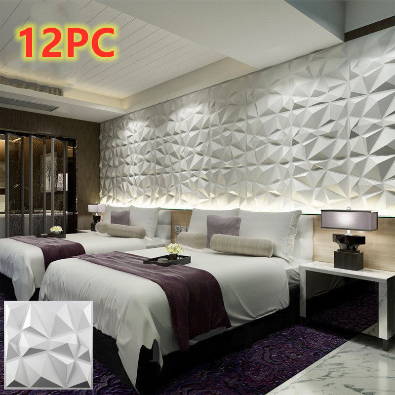 3D Textured Wall Panels – Flame Retardant Waterproof PVC (S150 Model)
