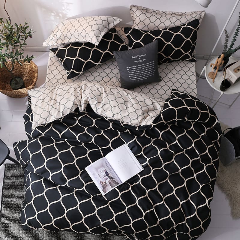Black Marble Bedding Set – Super Soft Duvet Covers for a Luxe Sleep Vibe