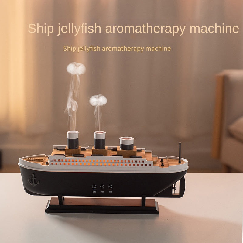Volcano Jellyfish Humidifier – Smoke Ring Aromatherapy That Looks Unreal