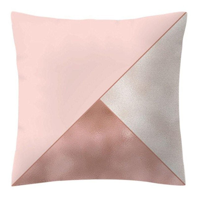 Rose Gold Lash Pillow Cover – Glitter Pineapple Vibes for Your Sofa