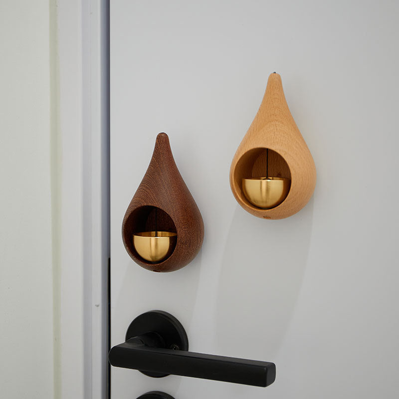 Doorbell Water Drop Wind Chime – Copper Magnetic Hanging Bell Ornament