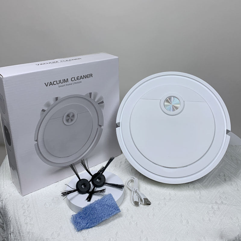 Mini Robotic Vacuum Cleaner with Mopping – Smart Home Auto Sweeper