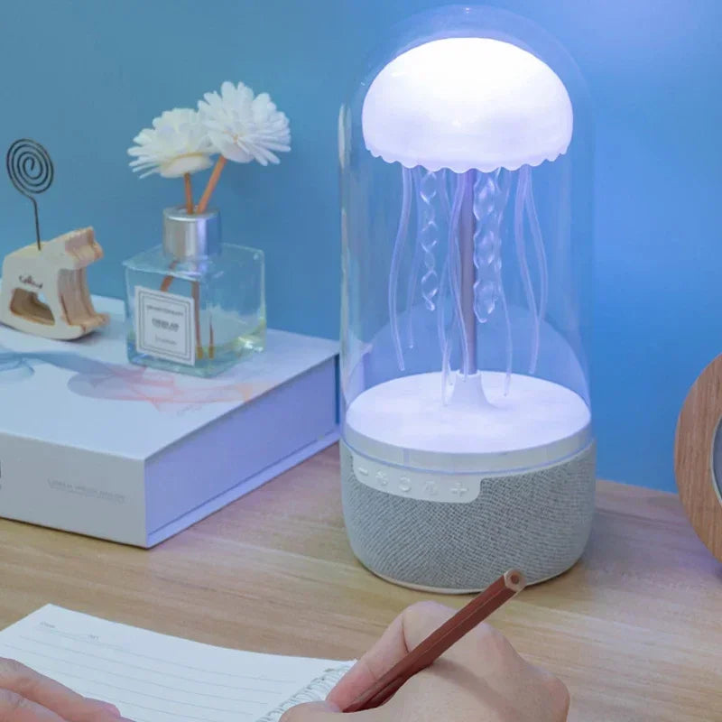Jellyfish Bluetooth Speaker Lamp – Colorful Lights & HiFi Sound