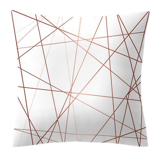 Rose Gold Lash Pillow Cover – Glitter Pineapple Vibes for Your Sofa