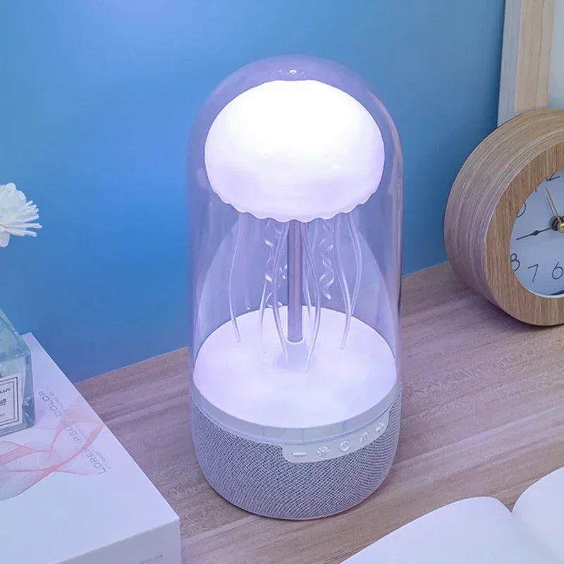Jellyfish Bluetooth Speaker Lamp – Colorful Lights & HiFi Sound