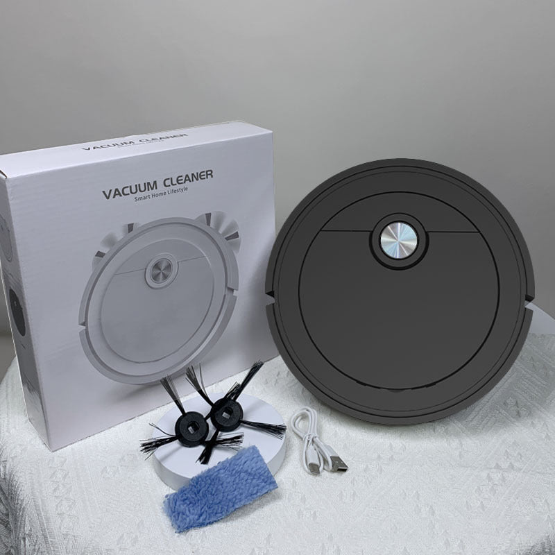Mini Robotic Vacuum Cleaner with Mopping – Smart Home Auto Sweeper