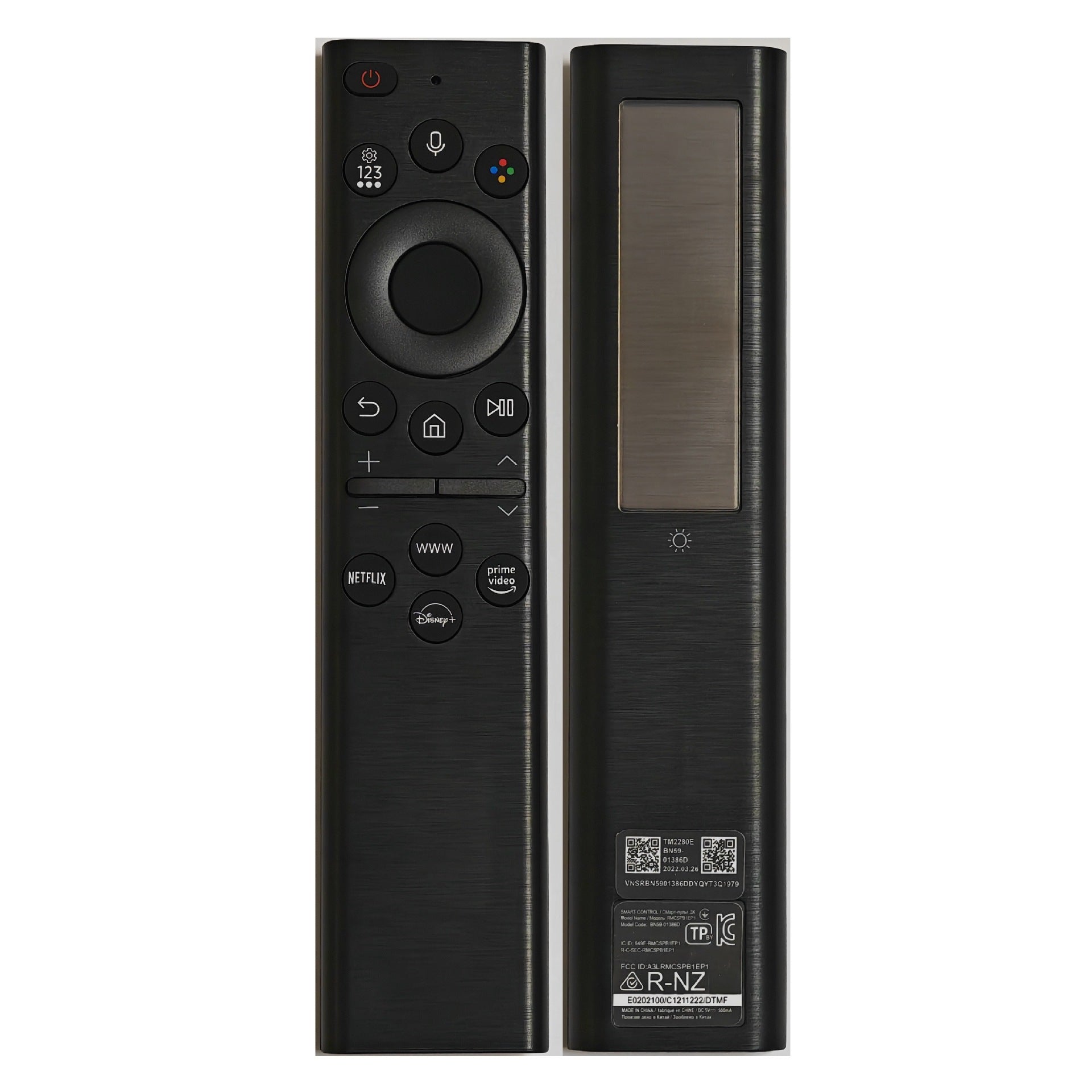Samsung Solar Bluetooth Voice TV Remote Control – Premium Upgraded