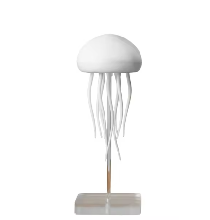 Voice-Controlled Jellyfish Night Lamp – Color-Changing Mood Light with Flexible Tentacles