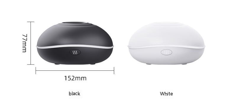 Flame Aroma Diffuser USB Ultrasonic Humidifier – Small, Quiet Essential Oil Atomizer