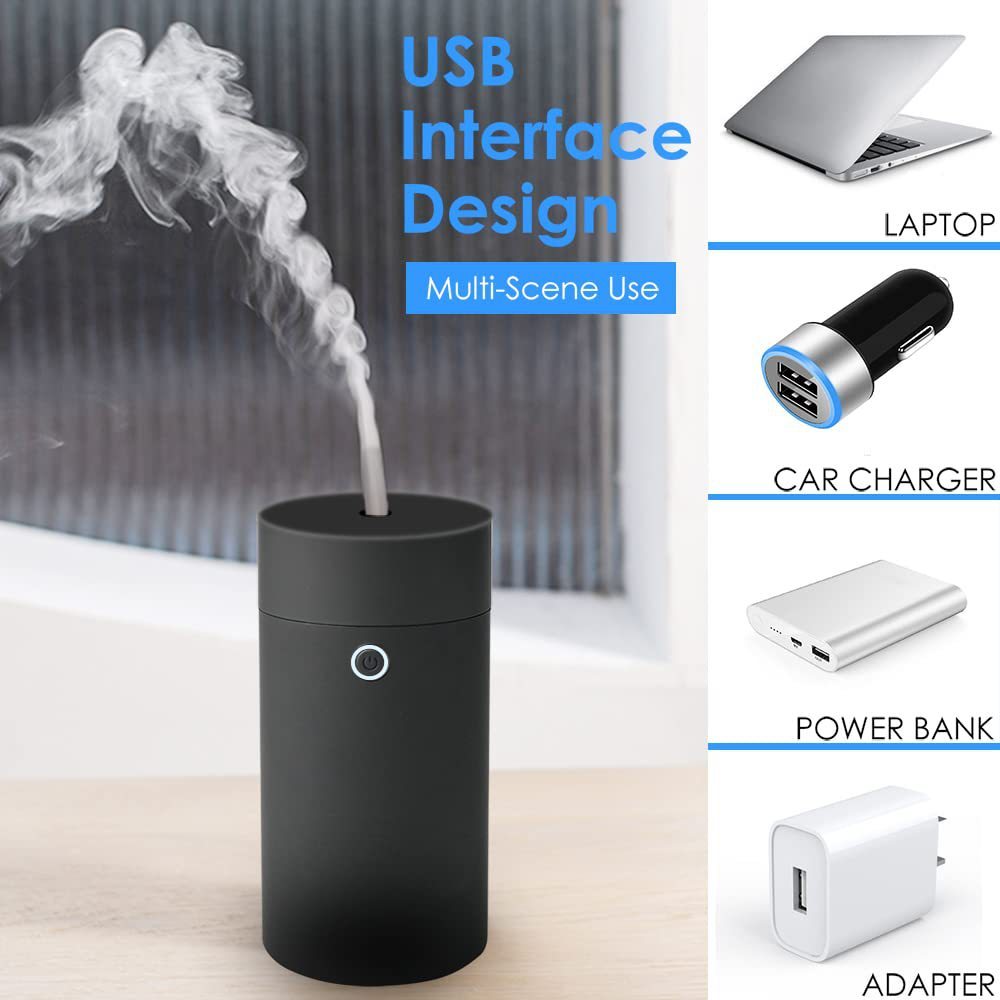 Rechargeable Essential Oil Diffuser – Compact Aroma Diffuser for Car & Home